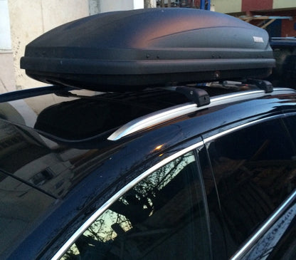 Roof rack (cross bars) for integrated roof rails lockable WingCarrier V2 (2 pcs) for Audi Q7 2005-2015 - image 18
