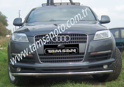 Front protection ST008 (stainless) for Audi Q7 2005-2015 - image 5