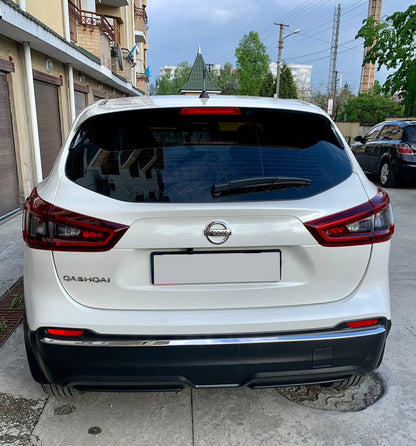 Rear bumper trim stainless steel for Nissan Qashqai 2014-2021 - image 3