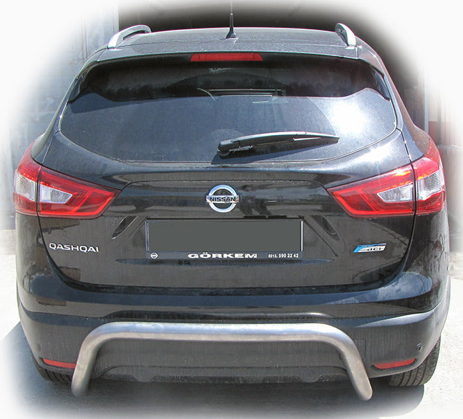 Rear Bar AK007-2 (Stainless Steel) for Nissan Qashqai 2014-2021 - image 1