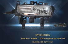 Fog Lights 2017-2021 (Full Kit) for Nissan Qashqai 2014-2021 - image 1