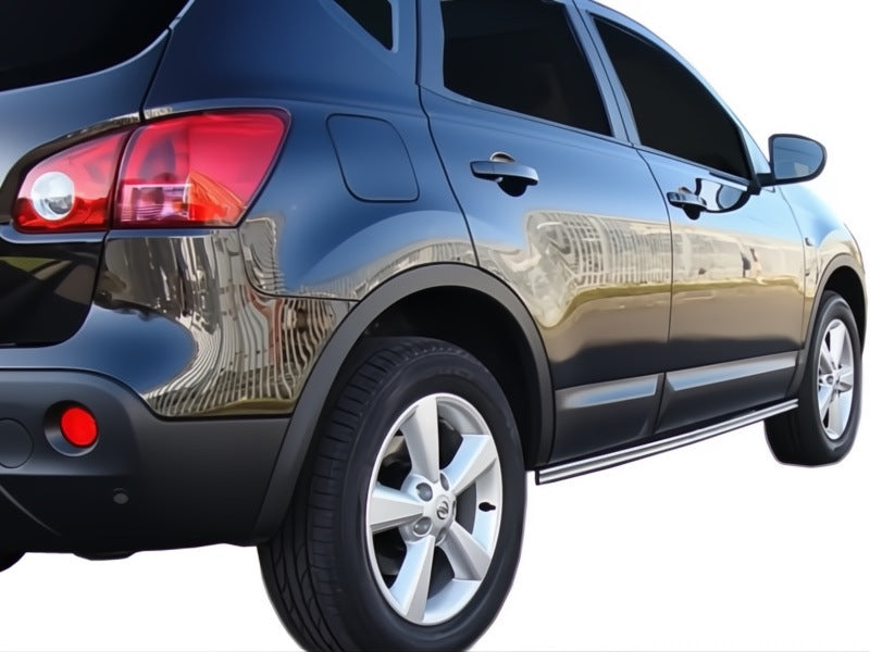 Side Double Pipes (2 pcs, Stainless Steel) for Nissan Qashqai 2010-2014 - image 2