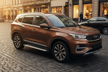 Side Steps Maya V2 (2 pcs, Aluminum) for Chery Tiggo 7 2020- - image 1