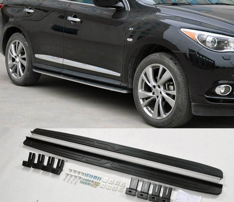 Side steps (2 pcs) for Infiniti JX 2012-2013 - Reelken Auto