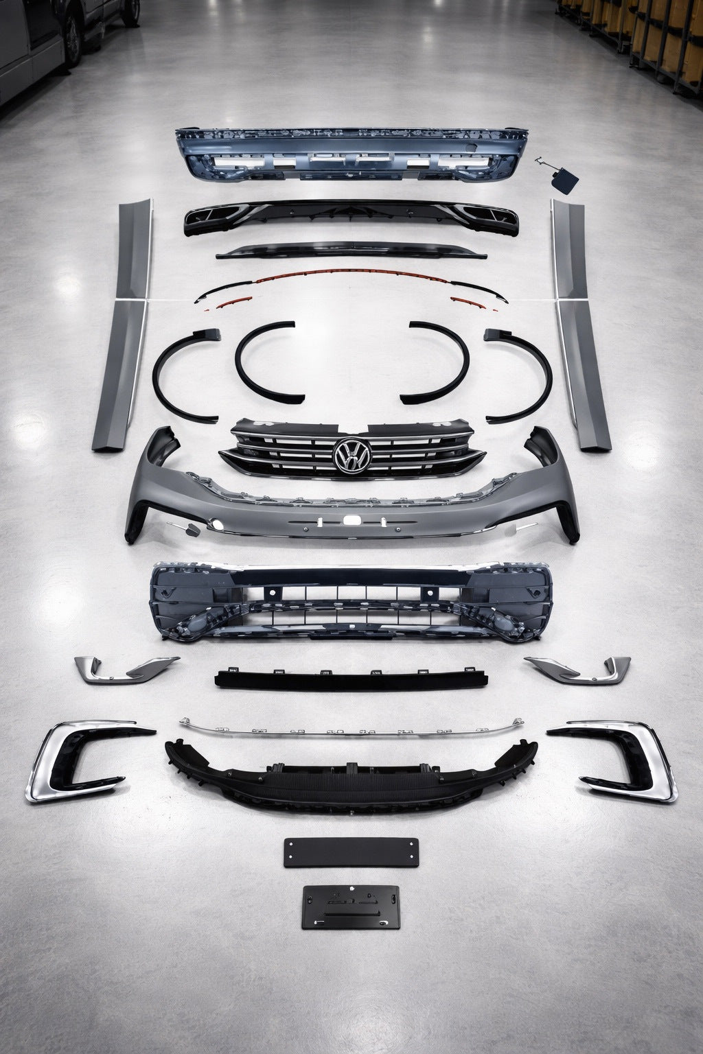R-Line Full Body Kit (for 2021-2023) for Volkswagen Tiguan 2016-2023 - image 4