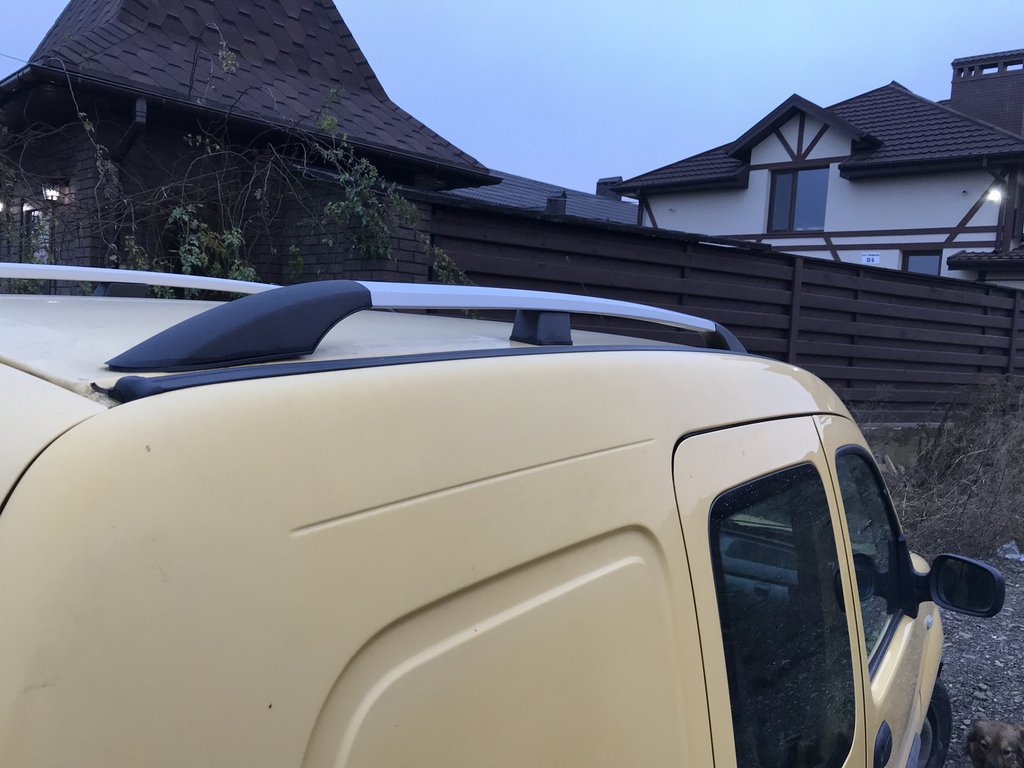 Chrome Roof Rails for Renault Kangoo 1998-2008 - image 5
