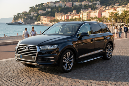 Side Steps Sunrise (2 pcs, Aluminum) for Audi Q7 2015- - image 1