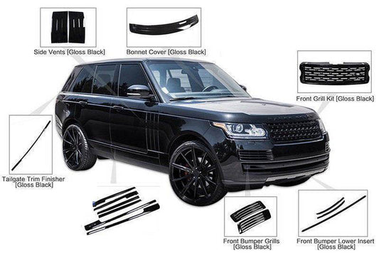 Kit body kit 2013-2017 (BlackEdition) for Range Rover IV L405 2013-2021 - Reelken Auto