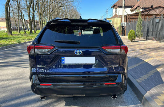 Rear Spoiler (Black) for Toyota Rav 4 2019- - image 1