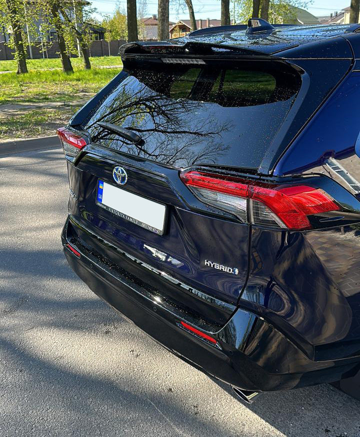 Rear Spoiler (Black) for Toyota Rav 4 2019- - image 4