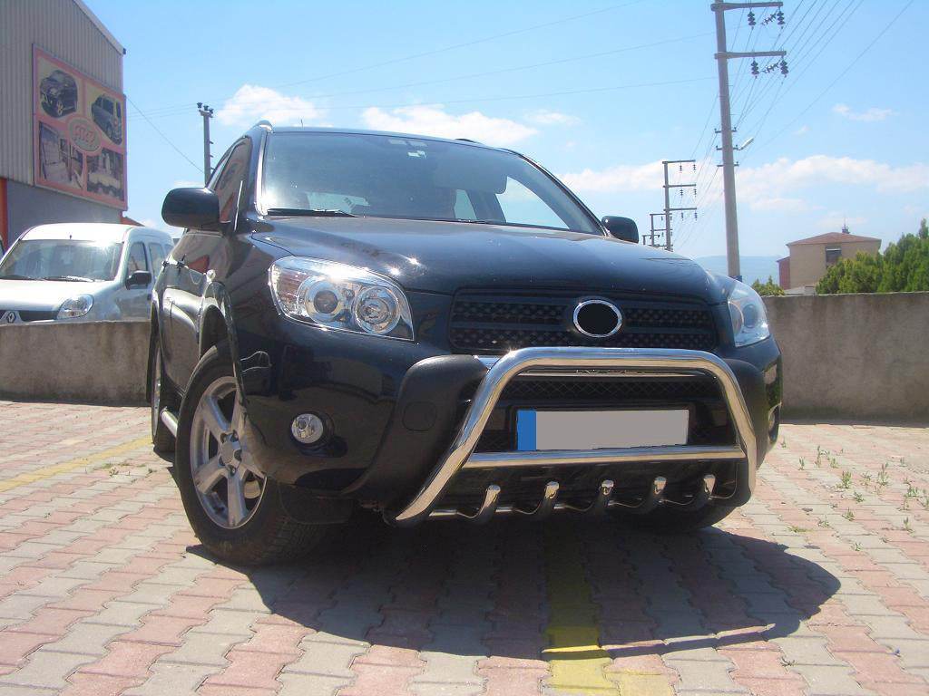 The WT003 bumper guard (stainless) for Toyota Rav 4 2006-2013 - Reelken Auto