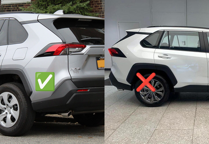 Premium Mud Flaps 2022+ (Short Wheel Arch, 4 pcs) for Toyota Rav 4 2019- - image 2