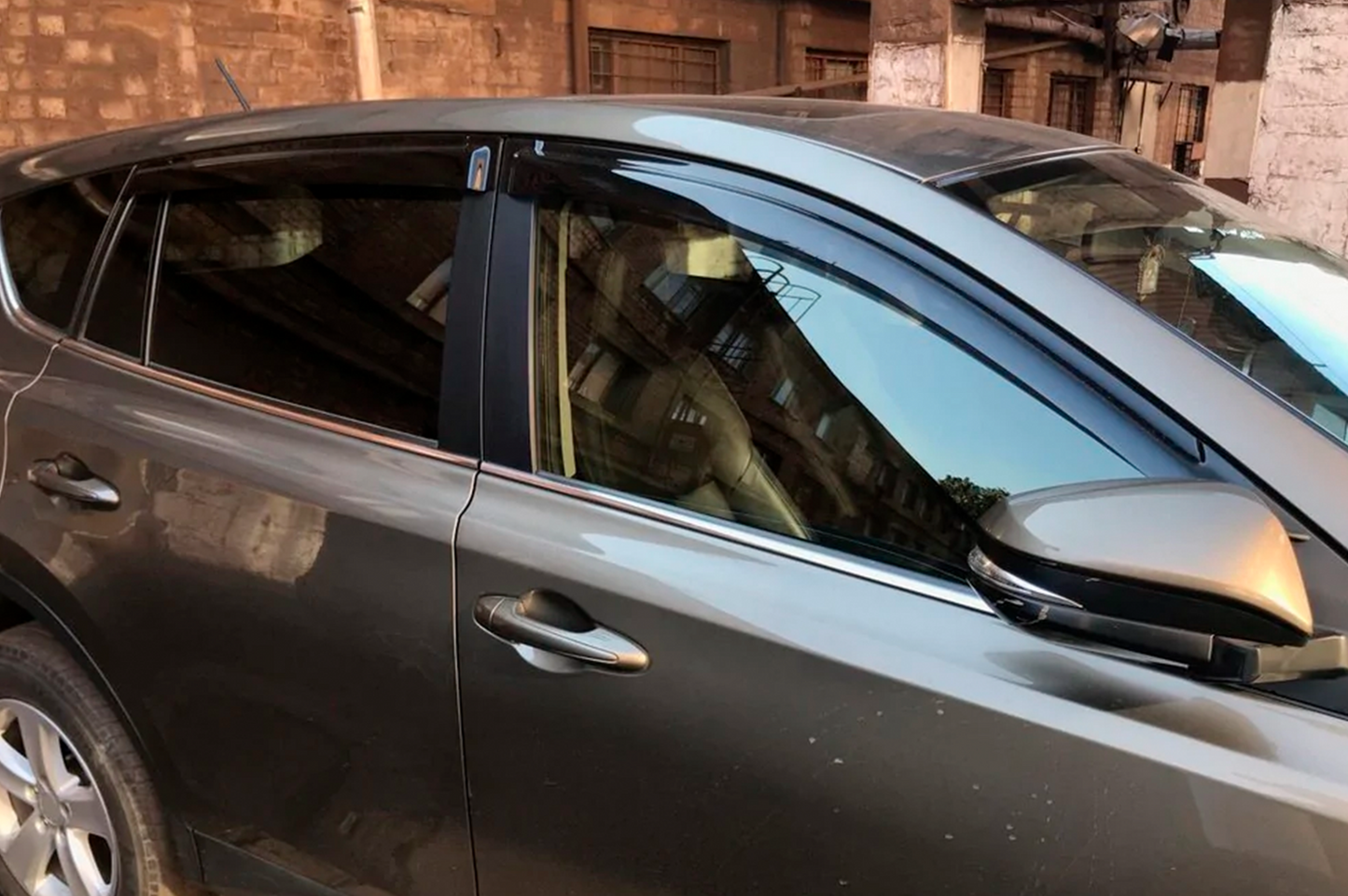 Window Deflectors (4 pcs, HIC) for Toyota Rav 4 2013-2018 - image 5