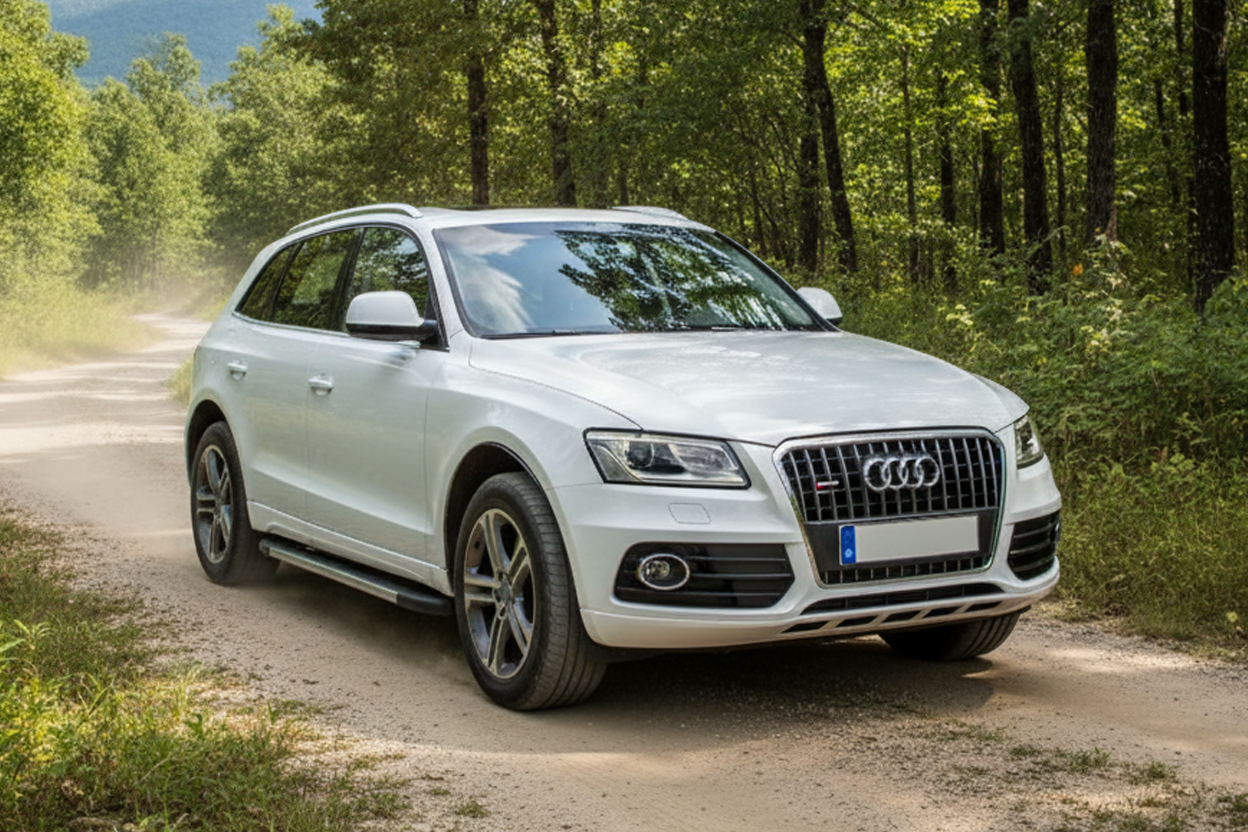 Side Steps Duru (2 pcs, Aluminum) for Audi Q5 2008-2017 - image 1