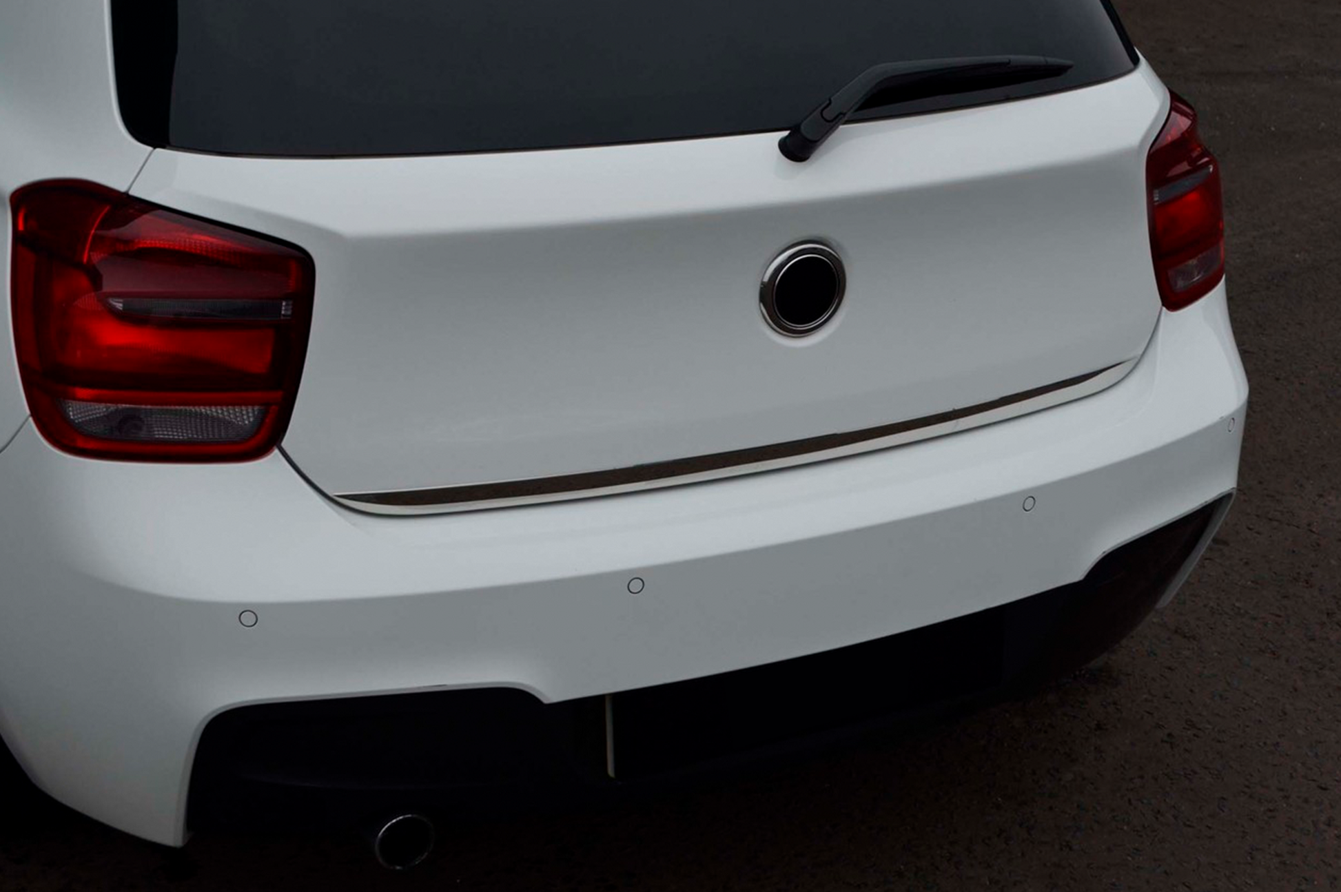 Trunk trim stainless steel for BMW 1 Series F20/F21 2011-2019 - image 8