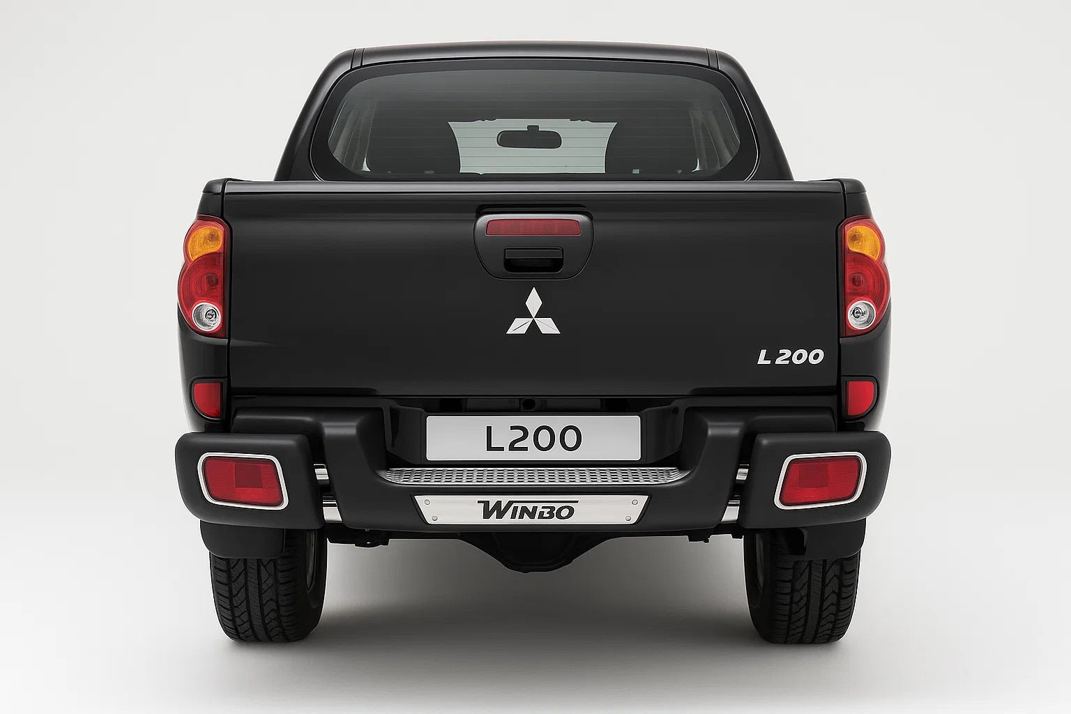 Rear Guard D124537 (Stainless Steel) for Mitsubishi L200 2006-2015 - image 1