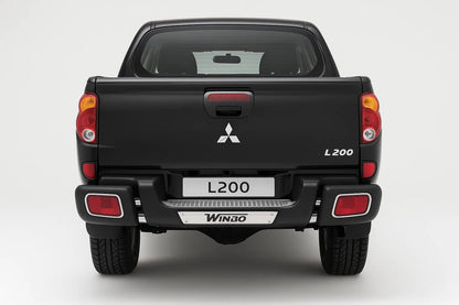 Rear Guard D124537 (Stainless Steel) for Mitsubishi L200 2006-2015 - image 1