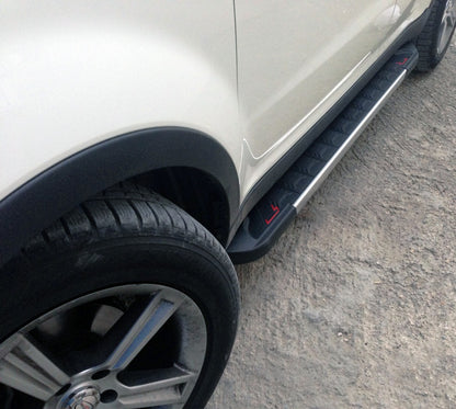 Side Steps RedLine V1 (2 pcs, Aluminum) for SsangYong Korando 2010-2019 - image 1