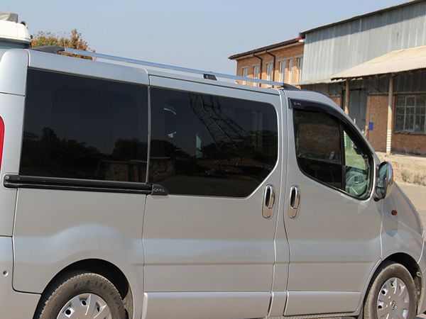 Chrome Roof Rails for Renault Trafic 2001-2015 - image 6