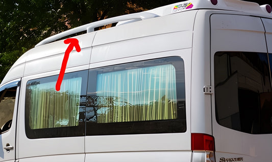 Roof rails (painted) for Citroen Jumper 2007-2025 - image 1