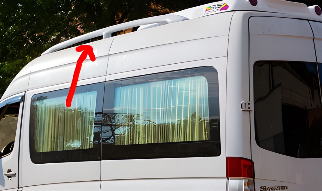 Roof rails (primed for painting) for Volkswagen Crafter 2006-2016 - image 1