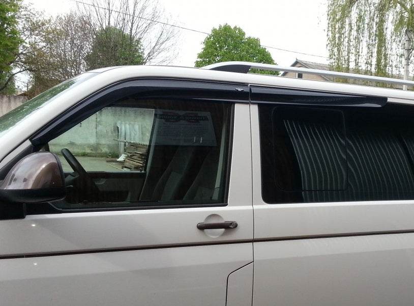 Windbreakers (4 pcs, Sunplex Sport) for Volkswagen T5 Caravelle 2004-2010 - Reelken Auto