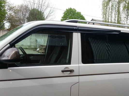 Windbreakers (4 pcs, Sunplex Sport) for Volkswagen T5 Caravelle 2004-2010 - Reelken Auto