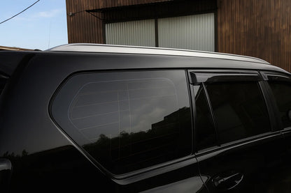 Roof Rails Lexus Design (2 pcs, grey) for Toyota Land Cruiser Prado 150 2009-2023 - image 1