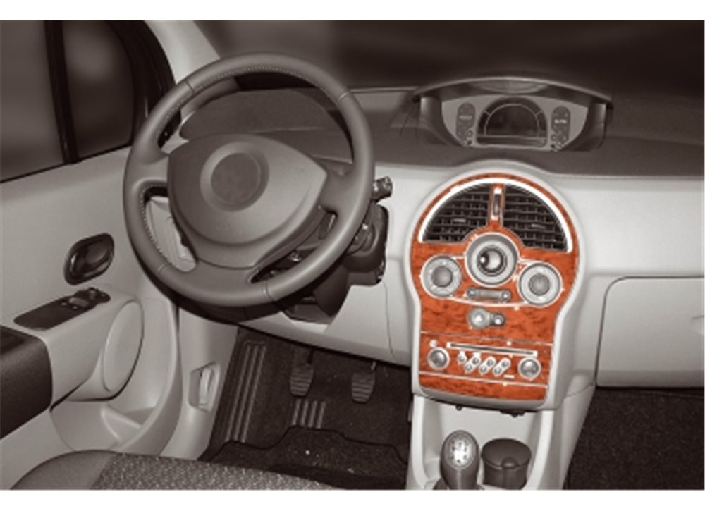 Dashboard Trim Covers (Meric, Turkey) for Renault Modus 2005-2012 - image 2