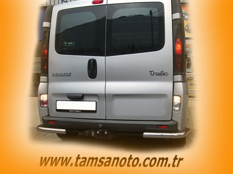 Rear Corner Bars AK003 (Stainless Steel) for Renault Trafic 2001-2015 - image 3