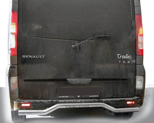 Back protection AK006 (stainless) for Nissan Primastar 2002-2014 - Reelken Auto