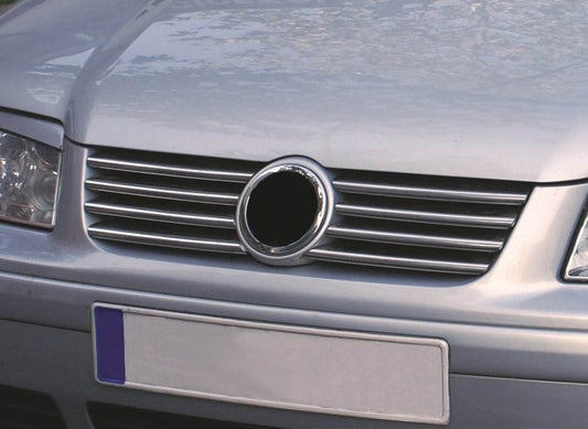 Scuff grille (8 pieces, stainless steel) for Volkswagen Bora 1998-2004 - Reelken Auto