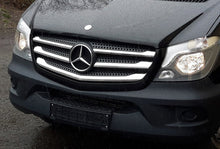 Chrome Grille Covers (2013↗, Stainless Steel) for Mercedes Sprinter W906 2006-2018 - image 1