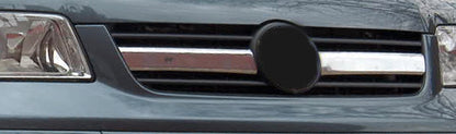 Covers for the center of the grate (2 pcs, stainless steel) for Volkswagen T5 Transporter 2003-2010 - image 5
