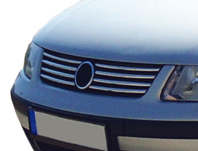 Lining on the grille (stainless) for Volkswagen Passat B5 1997-2005 - image 2