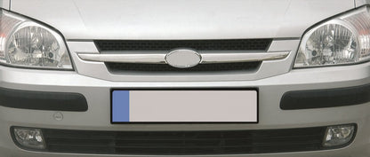 Chrome Grille Covers (2 pcs, Stainless Steel) for Hyundai Getz 2002- - image 3