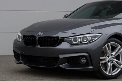 Kidneys M-Look (Gloss Black) for BMW 4 Series F32/F33/F36 2012-2020 - image 2