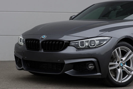 Kidneys M-Look (Gloss Black) for BMW 4 Series F32/F33/F36 2012-2020 - image 2
