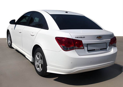 Rear bumper SD (Meliset, paintable) for Chevrolet Cruze 2009-2015 - Reelken Auto