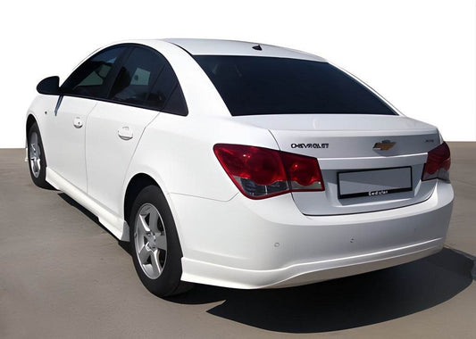 Rear bumper SD (Meliset, paintable) for Chevrolet Cruze 2009-2015 - Reelken Auto
