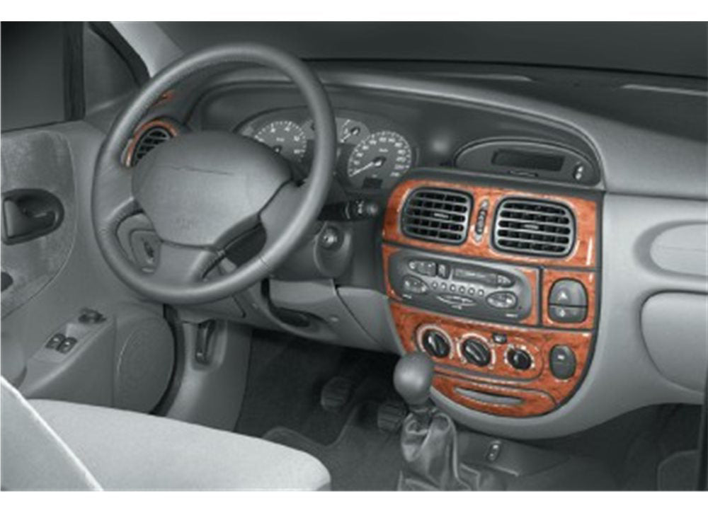 Dashboard Trim 1999-2003 (Meric, Turkey) for Renault Megane I 1996-2004 - image 2