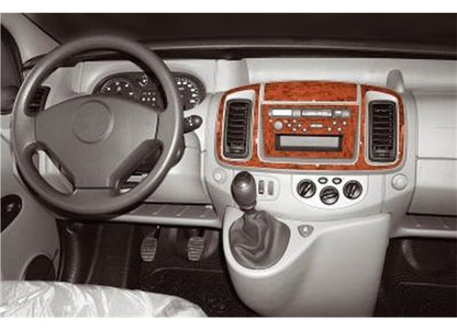 Dashboard Trim Covers (Small Set) for Renault Trafic 2001-2015 - image 1