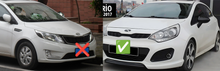 Covers for mirrors BMW-Style (No rotation, 2 pcs.) for Kia Rio 2012-2017 - image 2
