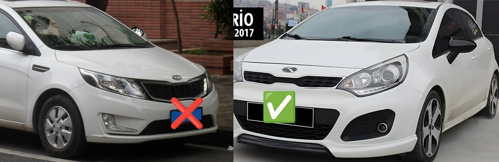Mirror Covers BMW-Style (Without Turn Signal, 2 pcs) for Kia Rio 2012-2017 - image 2