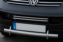 Bumper grille trims (2 pcs, stainless steel) for Volkswagen T5 Transporter 2003-2010 - image 1