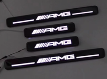 AMG-Style Door Sill Covers (Carbon) for Mercedes G сlass W463 2018-2024 - image 1