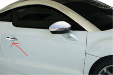 Chrome Door Handle Covers (2 pcs, Stainless Steel) for Peugeot RCZ 2010-2015 - image 1