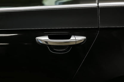 Chrome Door Handle Covers (4 pcs, Stainless Steel) for Volkswagen Passat СС 2008-2017 - image 1