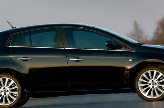 Chrome Door Handle Covers (4 pcs, Stainless Steel) for Fiat Bravo 2008-2016 - image 2