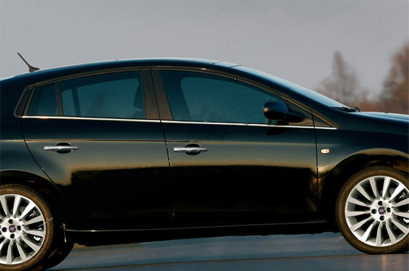 Chrome Door Handle Covers (4 pcs, Stainless Steel) for Fiat Bravo 2008-2016 - image 2